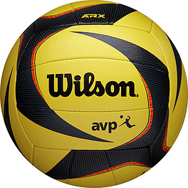 Мяч вол. WILSON AVP ARX GAME BALL OFF VB DEF, WTH00010X, р.5, 18 пан, микрофибра, руч.сш, желтый