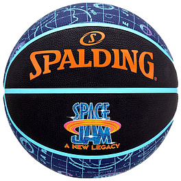 Мяч баск. SPALDING Space Jam Tune Court 84596z,  р.5, резина, мультиколор